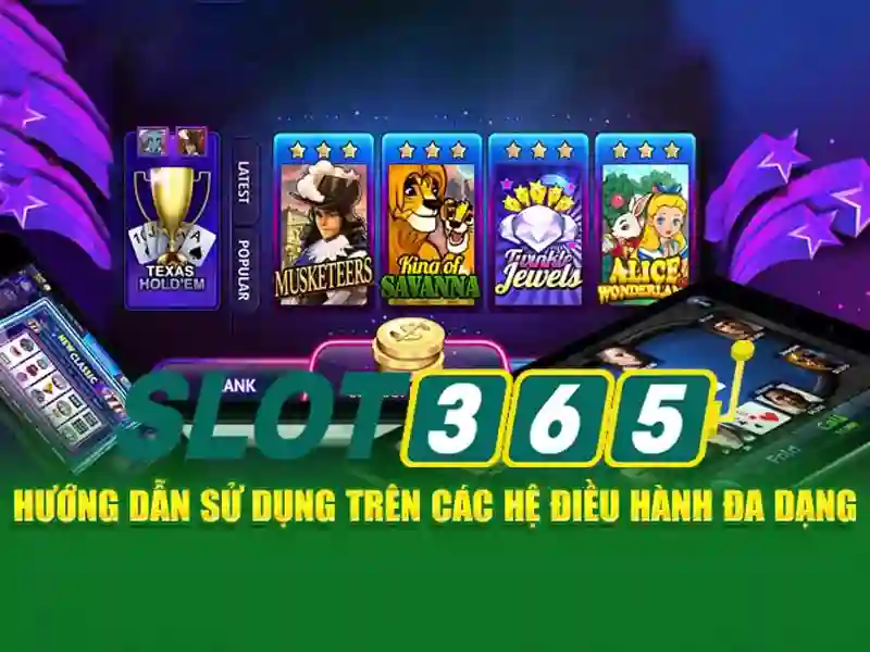 Trò chơi slot phổ biến tại Slot365
