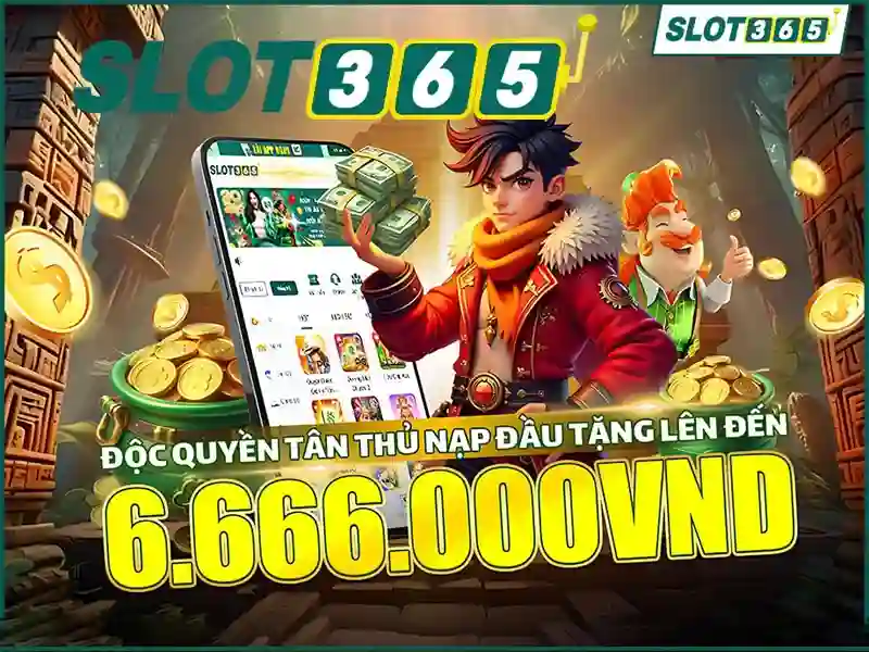 Slot365: Nền tảng khe đánh bạc trực tuyến phổ biến