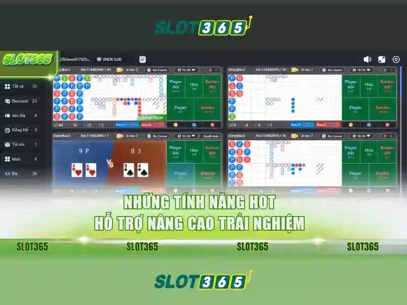 Slot365 là nền tảng giải trí trực tuyến với các trò chơi máy xè đa dạng