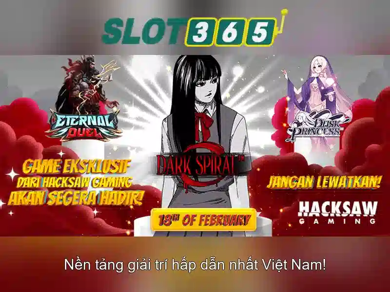 Danh mục trò chơi slot đa dạng từ nhà cung cấp hàng đầu