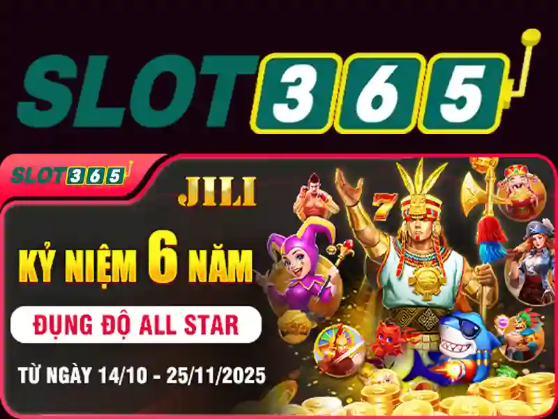 Trò chơi có mặt tại Slot365